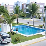 Relajante Y Acogedor Apartamento Con Alberca En Cancun
